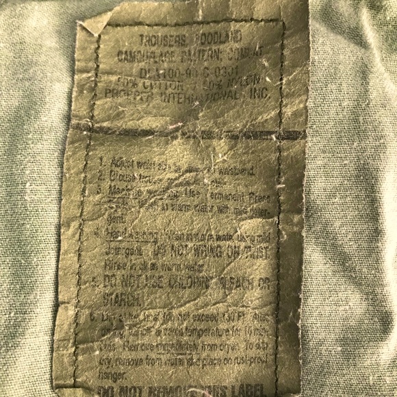 Real Army Camouflage Fatigues - Picture 10 of 14